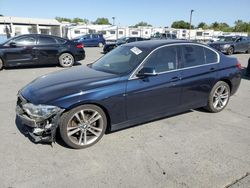 Salvage cars for sale at Sacramento, CA auction: 2016 BMW 328 D