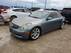 Salvage cars for sale at Temple, TX auction: 2005 Infiniti G35