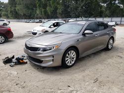 Salvage cars for sale from Copart Ocala, FL: 2016 KIA Optima LX