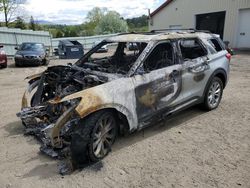 Salvage cars for sale at Center Rutland, VT auction: 2021 Ford Explorer XLT