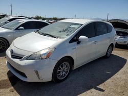 Salvage cars for sale at Tucson, AZ auction: 2012 Toyota Prius V