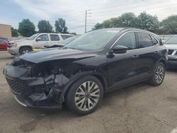 Salvage cars for sale at Moraine, OH auction: 2020 Ford Escape Titanium