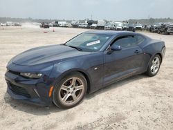 Salvage cars for sale at Houston, TX auction: 2016 Chevrolet Camaro LT