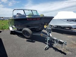 Salvage boats for sale at Mcfarland, WI auction: 2021 Lund Boat With Trailer