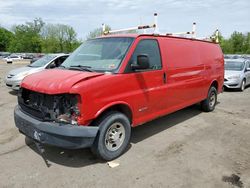 Salvage cars for sale from Copart Marlboro, NY: 2003 Chevrolet Express G3500