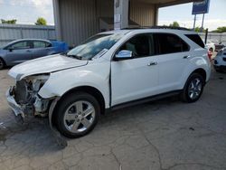 Chevrolet Equinox Vehiculos salvage en venta: 2015 Chevrolet Equinox LTZ