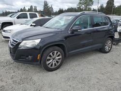 Salvage cars for sale from Copart Graham, WA: 2009 Volkswagen Tiguan SE