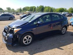 Salvage cars for sale from Copart Chalfont, PA: 2014 Toyota Prius