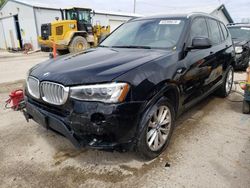 Salvage cars for sale at Pekin, IL auction: 2015 BMW X3 XDRIVE28I