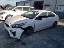 Salvage cars for sale at Chambersburg, PA auction: 2021 KIA Forte FE