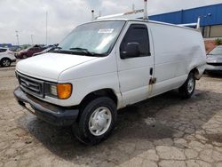 Ford Econoline e150 van Vehiculos salvage en venta: 2007 Ford Econoline E150 Van