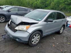 Salvage cars for sale at Marlboro, NY auction: 2007 Honda CR-V EX