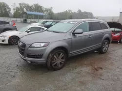 Vehiculos salvage en venta de Copart Spartanburg, SC: 2015 Audi Q7 TDI Prestige