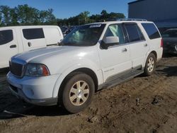 Salvage cars for sale from Copart Spartanburg, SC: 2004 Lincoln Navigator