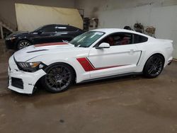 Salvage cars for sale at Davison, MI auction: 2015 Ford Mustang GT