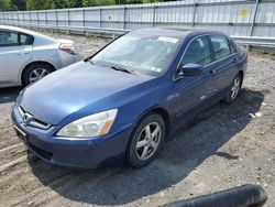 Salvage cars for sale at Grantville, PA auction: 2003 Honda Accord EX