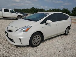 Salvage cars for sale at New Braunfels, TX auction: 2012 Toyota Prius V