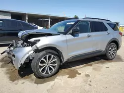 Salvage cars for sale from Copart Fresno, CA: 2020 Ford Explorer ST