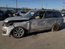 Land Rover Range Rover Vehiculos salvage en venta: 2019 Land Rover Range Rover HSE