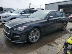 2018 Infiniti Q50 Luxe en venta en Chicago Heights, IL