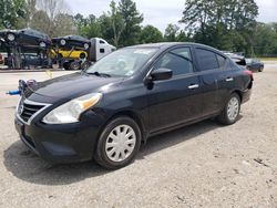 Salvage cars for sale at Greenwell Springs, LA auction: 2017 Nissan Versa S