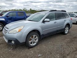 Salvage cars for sale from Copart Des Moines, IA: 2013 Subaru Outback 2.5I Limited