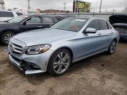 Salvage cars for sale at Chicago Heights, IL auction: 2016 Mercedes-Benz C300