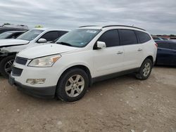 Salvage cars for sale at Haslet, TX auction: 2012 Chevrolet Traverse LT