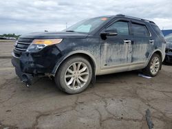 Salvage cars for sale at Woodhaven, MI auction: 2011 Ford Explorer XLT