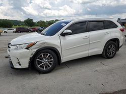 Salvage cars for sale from Copart Lebanon, TN: 2017 Toyota Highlander SE