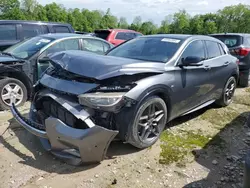 Salvage cars for sale from Copart Lexington, KY: 2017 Infiniti QX30 Base