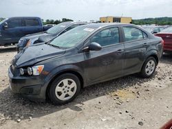 Salvage cars for sale at auction: 2016 Chevrolet Sonic LS