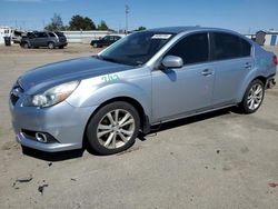 Salvage cars for sale from Copart Nampa, ID: 2013 Subaru Legacy 2.5I Limited