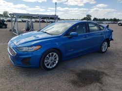 Salvage cars for sale at Newton, AL auction: 2019 Ford Fusion SE