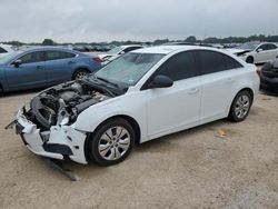 Salvage cars for sale at San Antonio, TX auction: 2012 Chevrolet Cruze LS