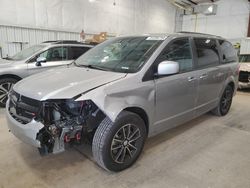Salvage cars for sale at Milwaukee, WI auction: 2018 Dodge Grand Caravan SE