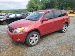 Salvage cars for sale from Copart Concord, NC: 2007 Toyota Rav4 Sport