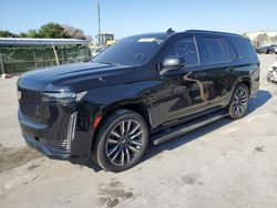 Salvage cars for sale at Orlando, FL auction: 2021 Cadillac Escalade Sport