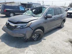 Salvage cars for sale at Sun Valley, CA auction: 2019 Honda Pilot EXL