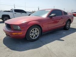 Salvage cars for sale at Sun Valley, CA auction: 2005 Ford Mustang