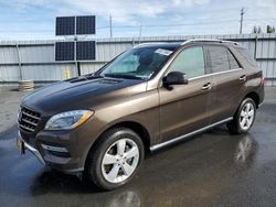 Salvage cars for sale from Copart Airway Heights, WA: 2013 Mercedes-Benz ML 350 Bluetec