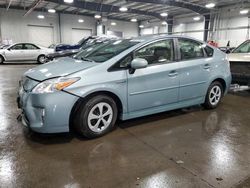 Salvage cars for sale from Copart Ham Lake, MN: 2014 Toyota Prius