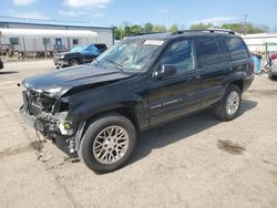 Salvage cars for sale from Copart Pennsburg, PA: 2002 Jeep Grand Cherokee Limited