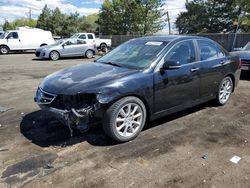 Salvage cars for sale from Copart Denver, CO: 2006 Acura TSX