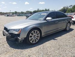 Salvage cars for sale from Copart Riverview, FL: 2014 Audi A8 L Quattro