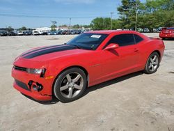 Chevrolet Camaro salvage cars for sale: 2015 Chevrolet Camaro LT