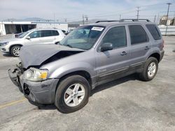 Salvage cars for sale from Copart Sun Valley, CA: 2007 Ford Escape HEV