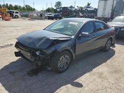 Salvage cars for sale at Cahokia Heights, IL auction: 2024 Hyundai Elantra SEL