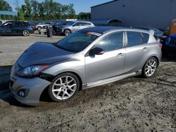 Salvage cars for sale at Spartanburg, SC auction: 2013 Mazda Speed 3