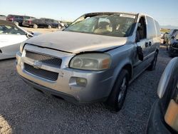 Chevrolet Uplander ls salvage cars for sale: 2007 Chevrolet Uplander LS